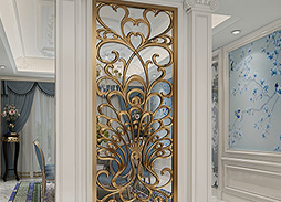 The stainless steel screen can make a small apartment feel more spacious.