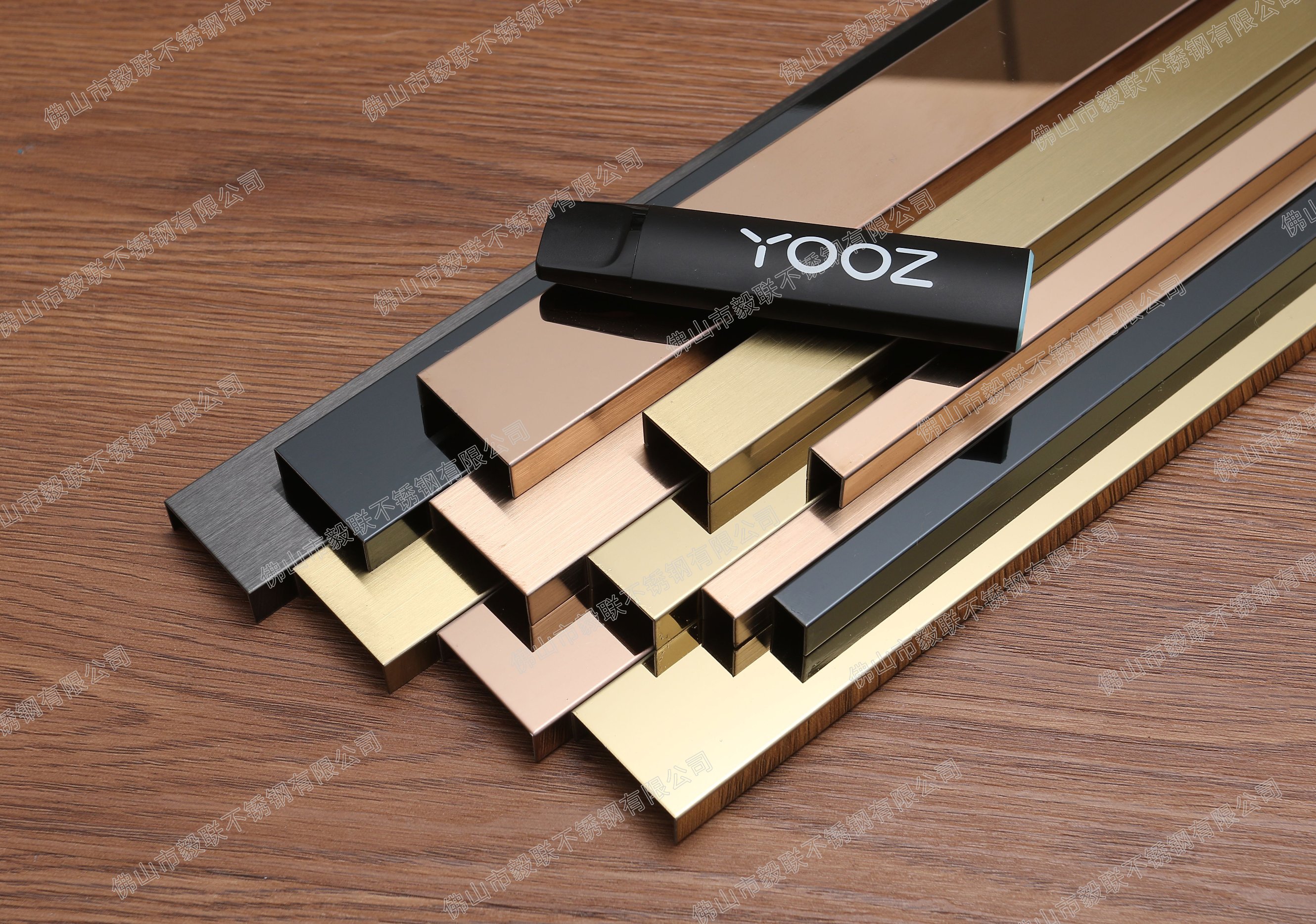 Stainless steel decorative trim