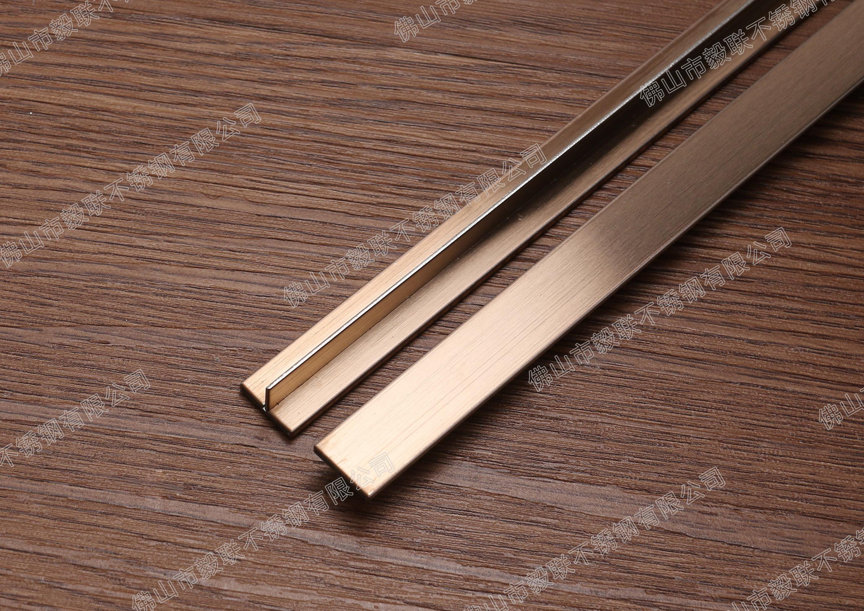 Stainless steel decorative trim