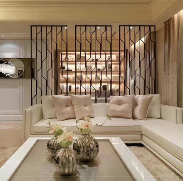 Stainless steel screen partition